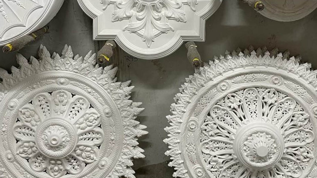 Plaster Ceiling Roses: Types, Sizes & How to Choose