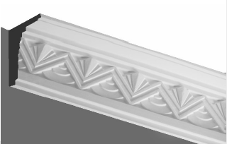 Buy DFN-BC119 Art Deco Triangle in Australia | DFN Plaster