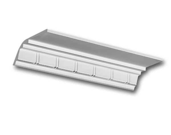 DFN-773 Large Shield Square Block Cornice